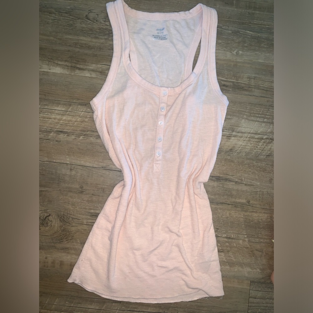 Aerie tan tank top